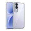 KEYSION Transparent Phone Case for VIVO V70 FE Soft Silicone+PC HD Clear Simple Shockproof Phone Back Cover for VIVO V70 FE 5G