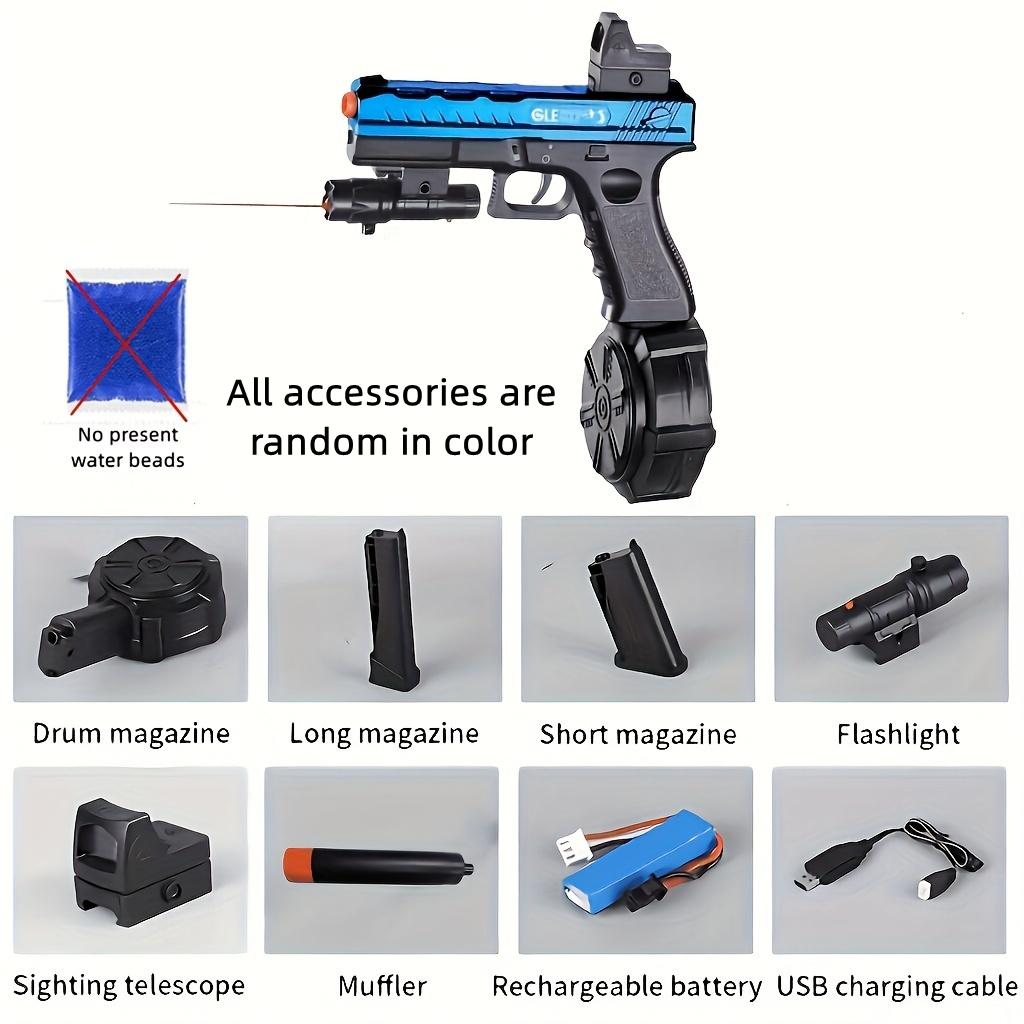 

Электрический гелевый шаровой бластер с барабаном, ручной и автоматический пистолет-распылитель, гелевый шаровой бластер, игрушка для стрельбы, праздничный подарок