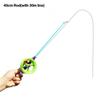 Kunststoff Mini Eisfischen Rute Anfänger Kinder See Teich Fluss Angelrolle Rute 35/40/75/80cm