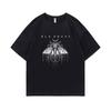 Bad OUnisexs Print T-shirt Funny Moth Graphic T Shirts Summer Unisex Women Fashion Hip Hop Streetwear Unisex 100% Pure Cotton Tshirt