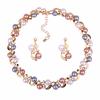 RUI RUI YU 2pcs/set Women Fashion Imitation Pearl Necklace Earring Jewelry Set