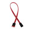 Red SATA 7 Pin Male To SATA 7 Pin Female Extension Cable Cord for HDD Hard Drive