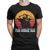 T-shirt Vintage Dude per Unisex Unisex Girocollo Cotone Magliette a Manica Corta Grafica Stampata Top