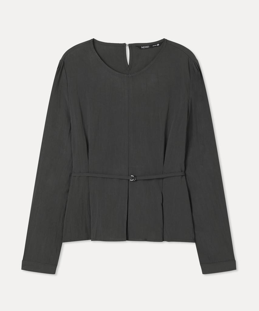 MIXXO Pintuck Flare Blouse_Miwblg309G