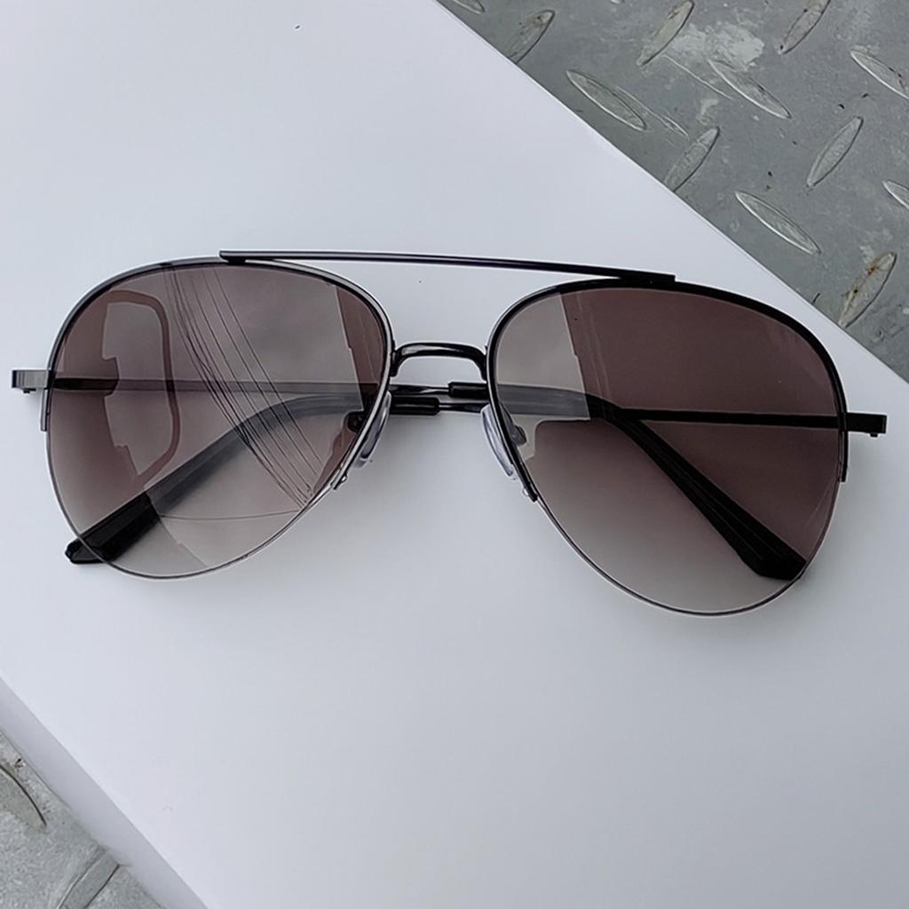 1PC fashionable women's retro frameless big eye lenses women's fashionable glasses personalized casual and v