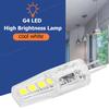 1-10 Stück LED G4 8 LEDs 2W Glühbirne AC/DC 220V LED Lampe COB Spot Beleuchtung Ersatz für Halogenlampen