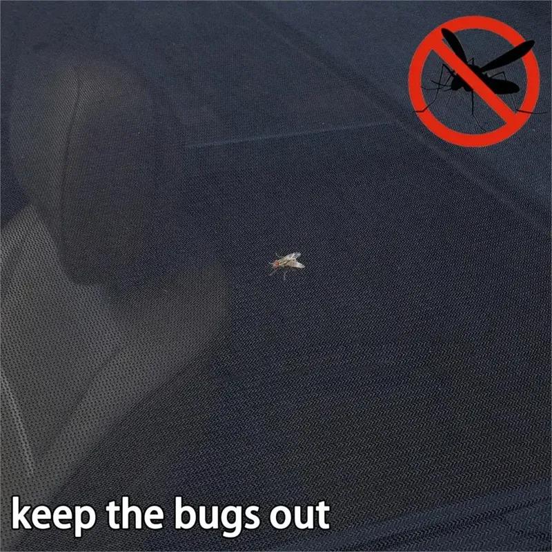 Magnetisches Schiebedach Sonnensegel Autodach Markisen Abdeckung Camping Hält die Insekten draußen Bildschirm Anti-Mücken-Ausflüge SUV Zelt