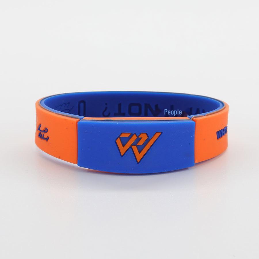 NBA Luminous Silicone Bracelet: Curry, Durant, James, Irving Edition, 20cm Snap Closure.