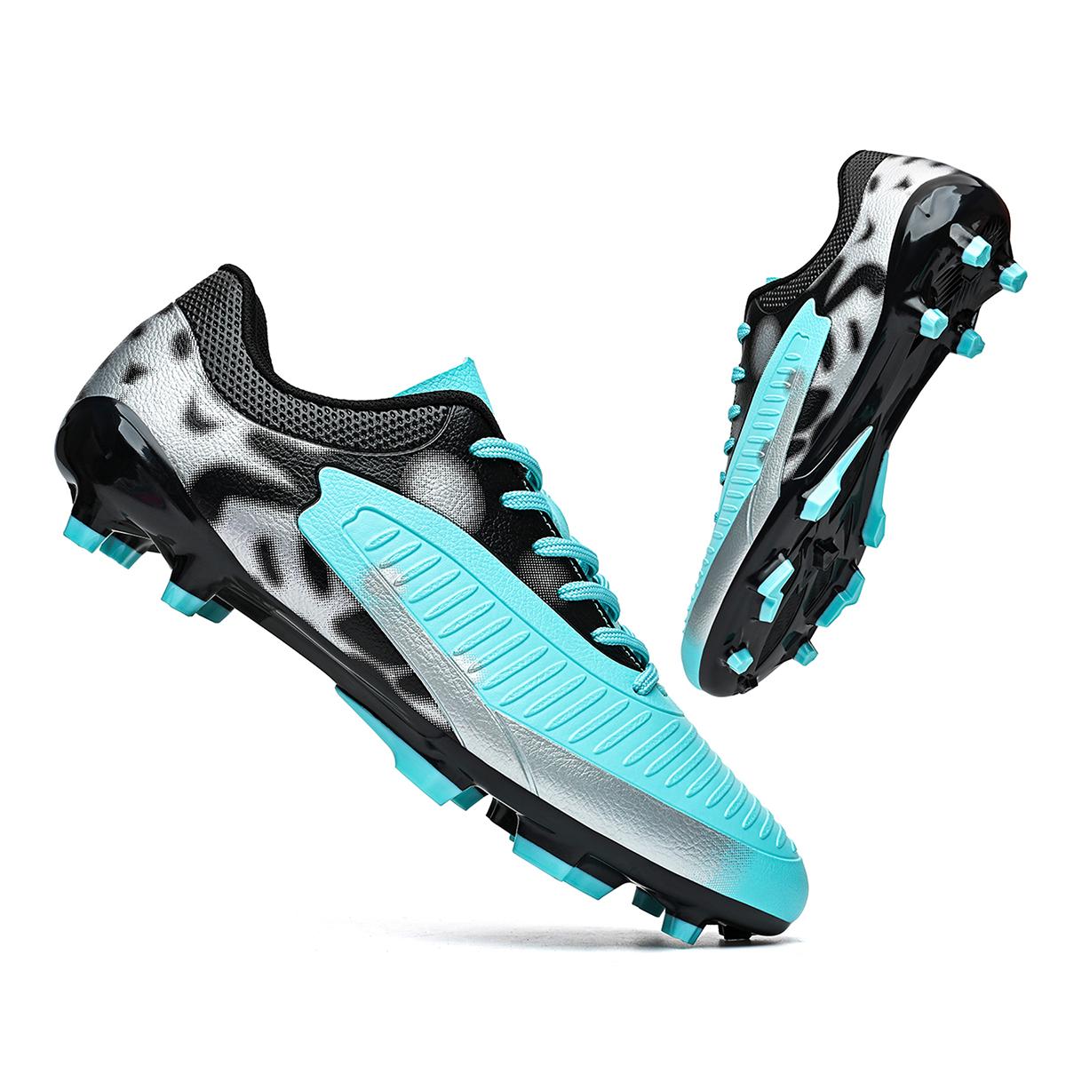 

Breathable Football Shoes for Men, Long Nail Anti Slip Outdoor Indoor Sports Shoes, A Must-have for Fans 35