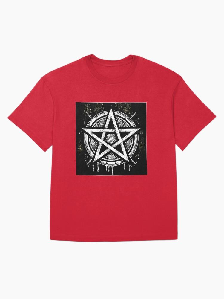 Pentangle Talisman Pentacle Pentangle Oversized T-Shirt