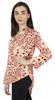 Inkmeso Stylish Printed Full Sleeves Casual Top For Women Comfy Basic Summer Tee