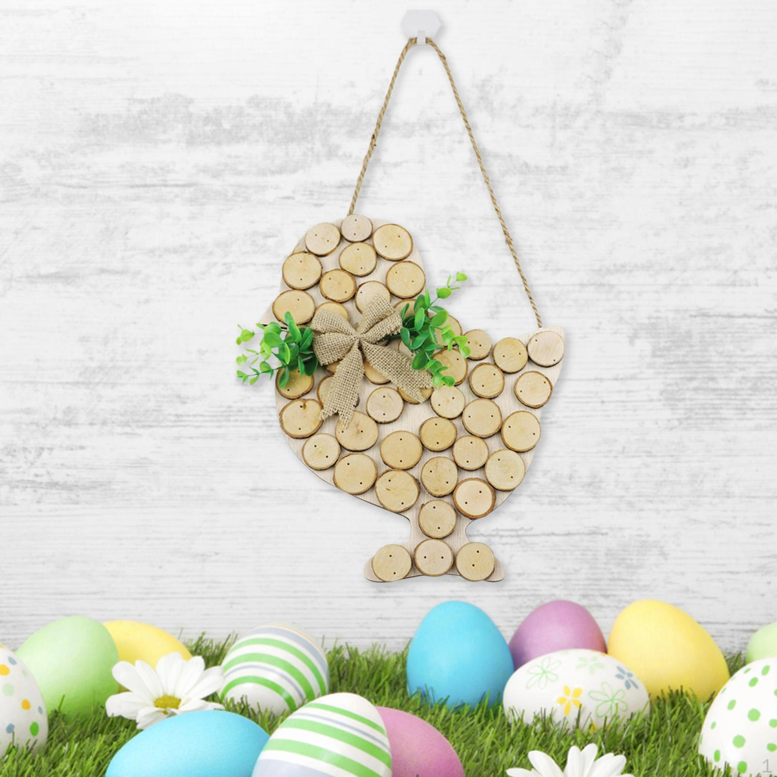

Easter Bunny Door Hanger - Festive Spring Decor for Your Front 26.5x32.5CM
