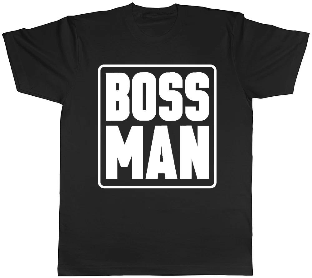 Boss Man Mens Womens Ladies Unisex T-Shirt XL