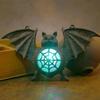 New Halloween New Product Glowing Bat Lamp Colorful Gradient Pendant Decoration Ghost Festival Prop Doll Bat Pendant