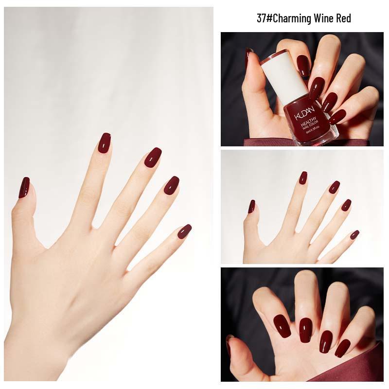 Cool Dan Long-Lasting, Quick-Dry, Peelable Nail Polish for Autumn & Winter