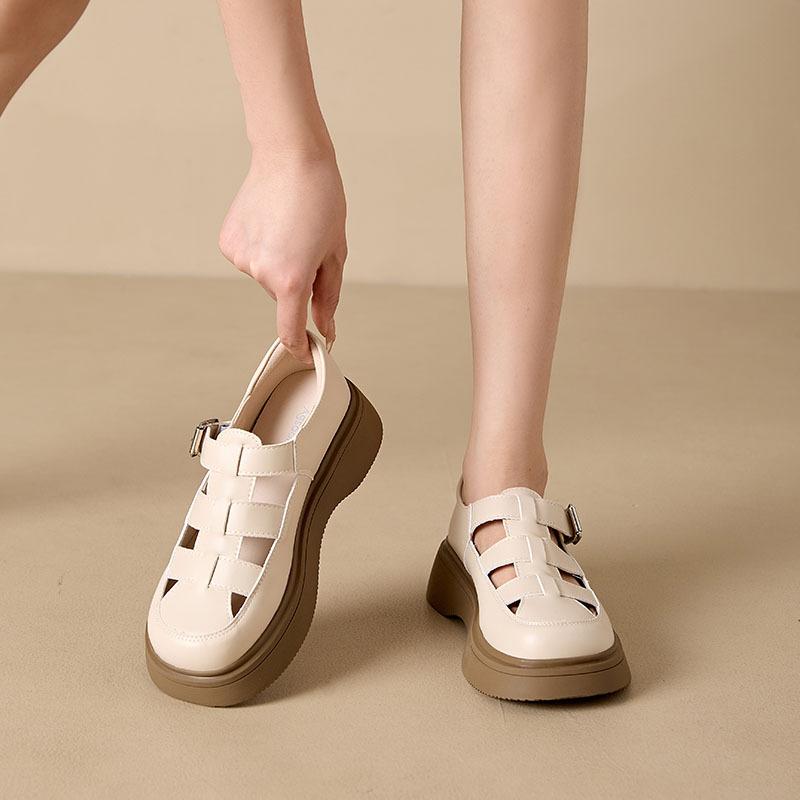 Sandals Women's Summer New Thick-soled Bag Head Versatile Casual Women's Sandals