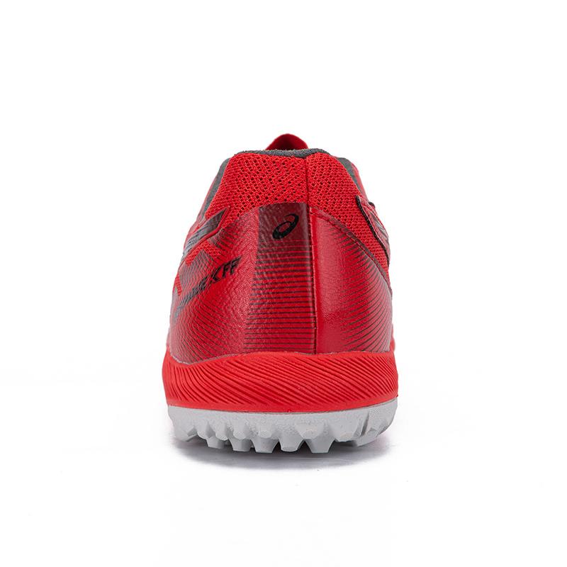 Asics Destaque K FF Kangaroo Leather TF (Rubber Studs) Durable Breathable Soccer Shoes Men Soccer Shoes Red 1111A218-600
