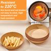 50/100Pcs Air Fryer Disposable Paper Non-Stick Airfryer Baking Papers Round Air-Fryer Paper Liners Paper Kitchen Accessories