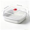 Food Grade Plastic Microwave Oven Steamer Box Microwave Vegetable Steamer  Daily Meal Preparation