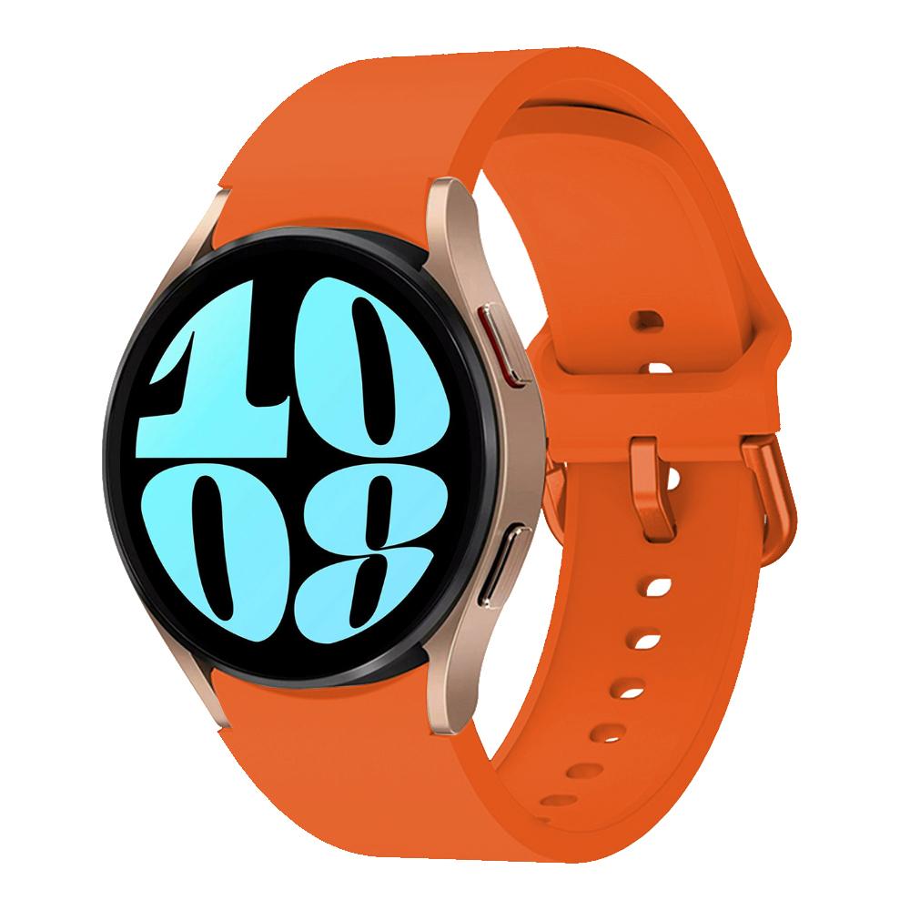Silicone Band for Samsung Galaxy Watch 7/6/5/4 44mm 40mm/5 Pro 45mm Bracelet Galaxy Watch 4/6 Classic 47mm 43mm 46mm 42mm Strap