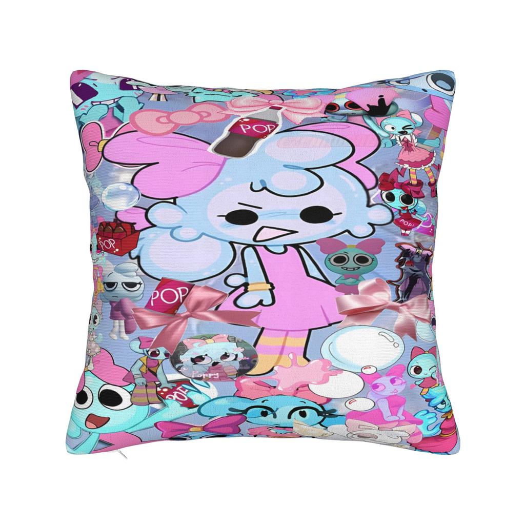 Dandys Värld Spel Tecknad Kuddfodral Mjuk Kuddefodral Mode Kuddfodral För Soffa Sovrum Heminredning