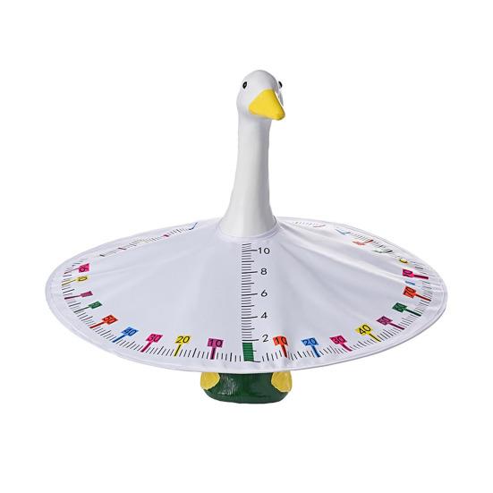 

Забавные наряды гуся для крыльца «Снова в школу» для статуи гуся высотой 23 дюйма (цементной или пластиковой). Милый плащ-линейка. Садовый костюм гуся для украшения улицы, газона, двора. белый