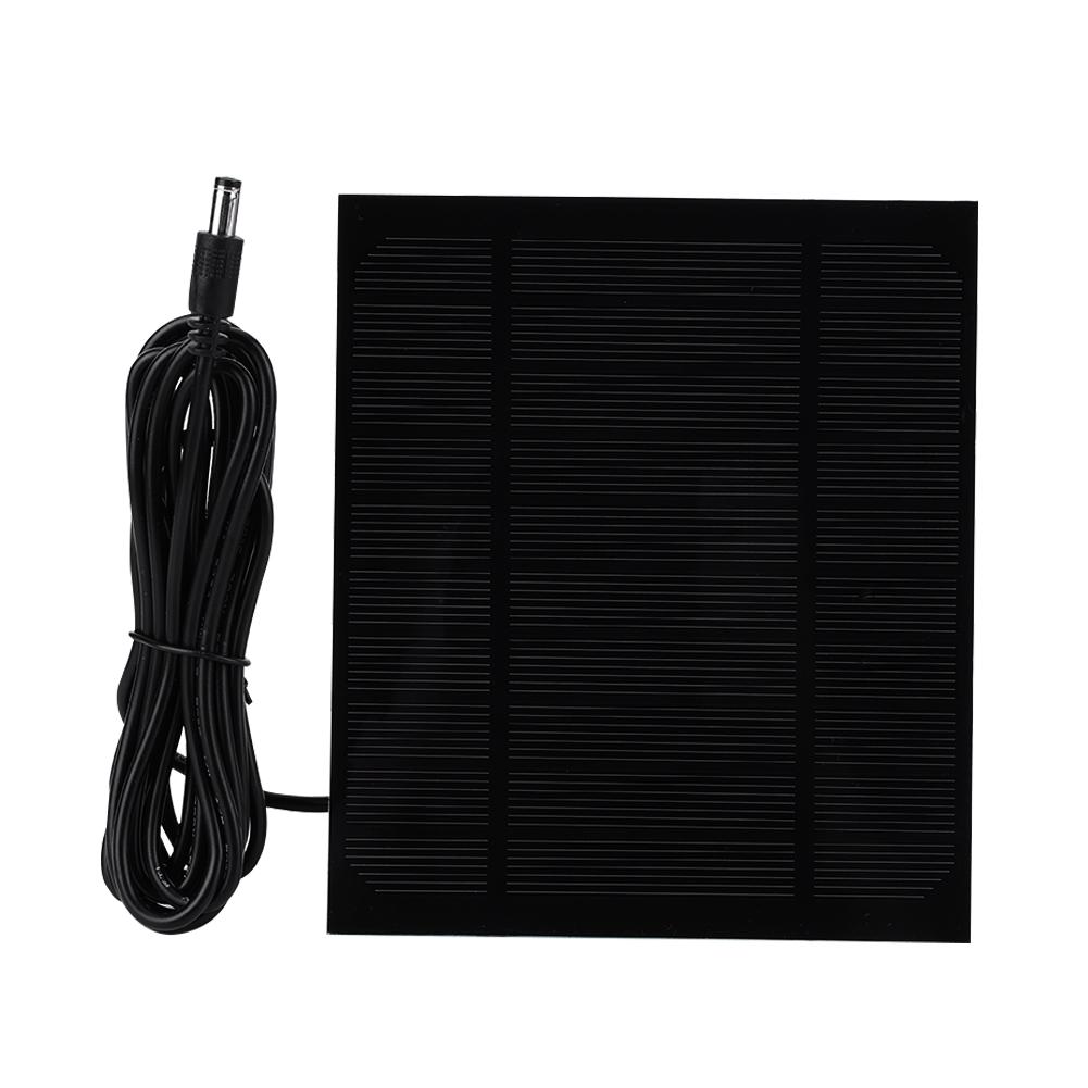 3.5W 5V USB Solar Panel Charger Waterproof Lightweight Solar Charger High Performance Monocrystalline for Outdoor Camping