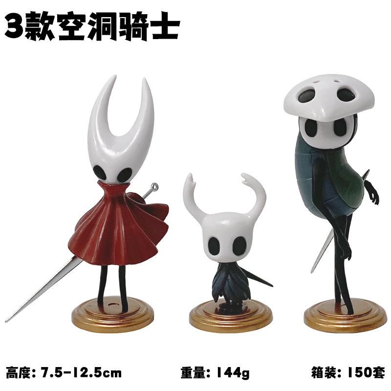 Hollow Knight Battle Version Action Figures The Knight Hornet Quirrel Grub Collectible Model Desktop Ornament For Game Fans