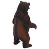 Brown Bear Figurine Lifelike Appearance Durable Plastic Stimulate Imagination Plastic Bear for Kids