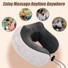 U-Shaped Massage Pillow, Electric Neck Massager, Portable Heated Kneading Massager