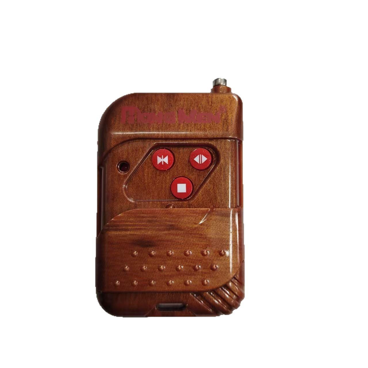 Emerald Green 433MHz Jade Four-Button Remote Control with Learning Code for Rolling Door 315M DIP Switch