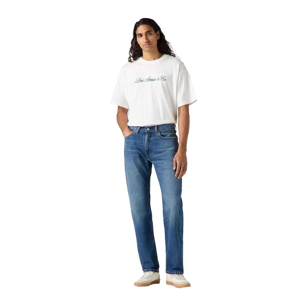 Levis Mens 505 Straight Leg Regular Jeans