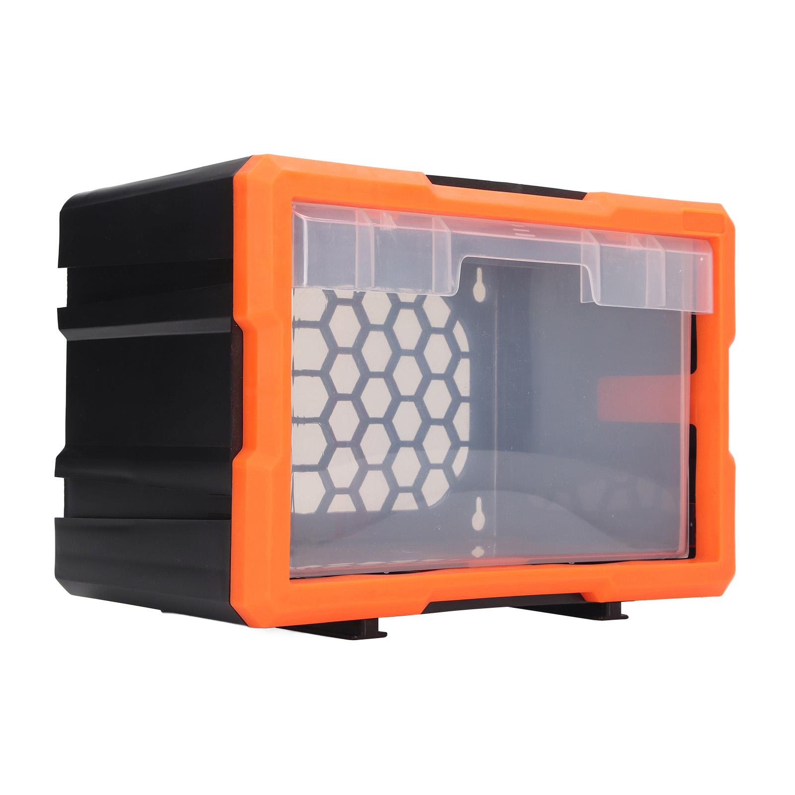 Electronic Component Storage Drawer Combined Small Parts Box DIY Tool Bits Organiser PVC