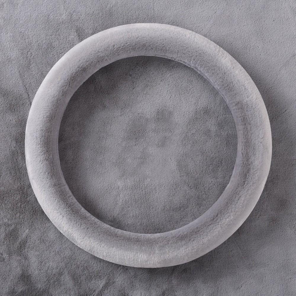 

Plush Car Steering Wheel Cover Inner Ring Steering Wheel Sleeve Automobile style 1