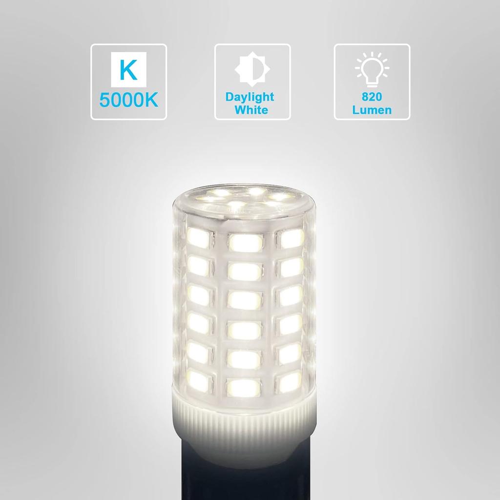 Frigidaire Freezer Light Bulb Replacement E17 LED Appliance Bulb KEI D28A KEL2811 Compact 5304517886 6W Equivalent 60W-70W Daylight White 800LM E17