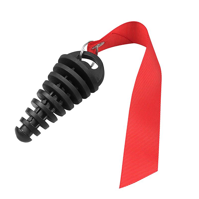 Exhaust Pipe Stopper Blow-Down Silencer Plug Exhaust Muffler Waterproof Wash Plug Silicone Off-Road Motorcycle Keychain