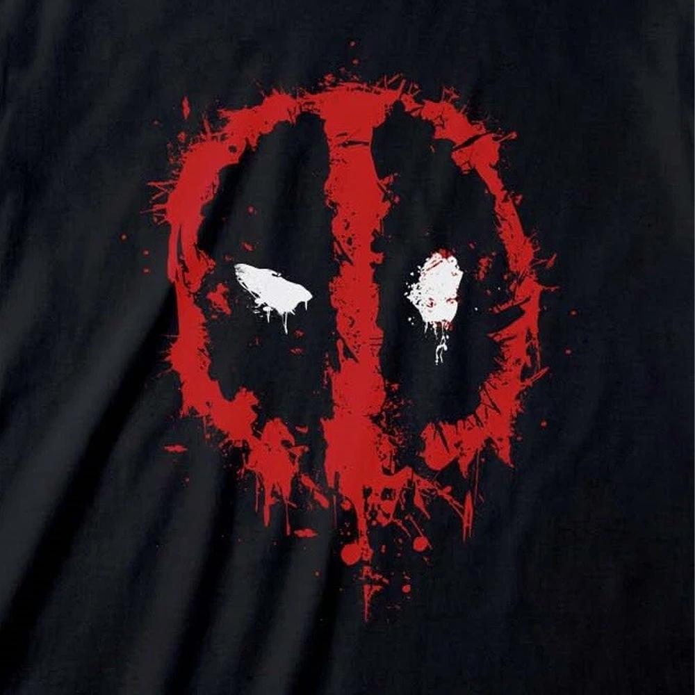 Deadpool Unisex Adult Splat T-Shirt