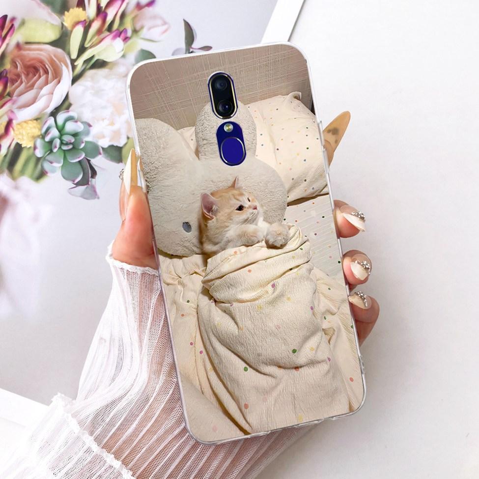 For Oppo F11 Case Cover Luxury Butterfly Love Fashion Flowers Cool Painted Phone Casing For Oppo CPH1913 CPH1911
