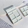 Mehrzweck-Künstlerpalette mit Pinselhaltern 4 Näpfe Keramikpalette für Künstler Student Wasserfarbe Öl Acrylmalerei