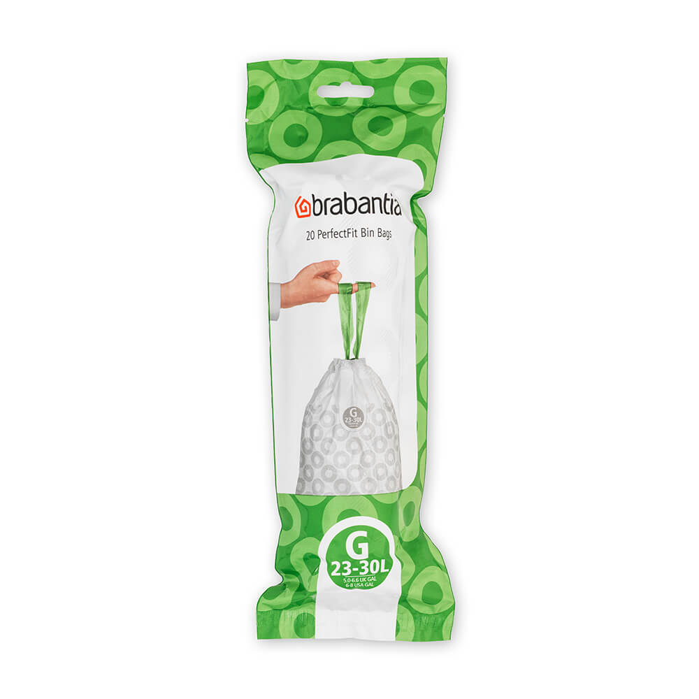 Brabantia Smartfix Tret-Müllbeutel (20 Beutel)