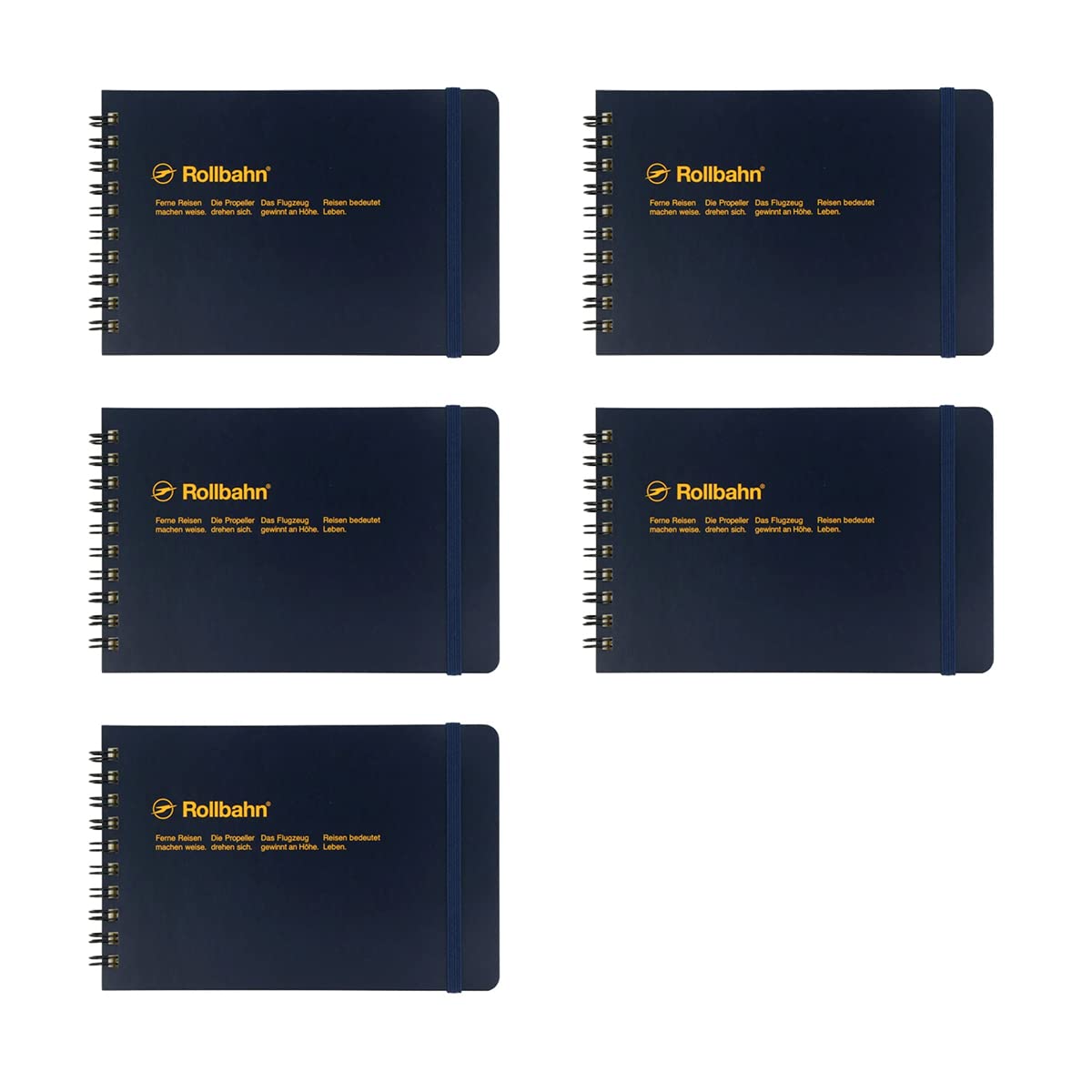 

Rollbahn Pocket Memo Horizontal M [Delfonics] [Набір 5] (Темно-синій) темно-синього кольору