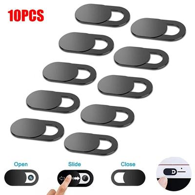 10PCS Telefone Lente Deslizante Webcam Capa Laptop Câmera Capa Deslizante Telefone Antispy Para iPad PC Macbook Tablet Lentes Adesivo Privacidade