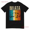 Japanese Miata Car Retro Vintage Sports Legend 90s T Shirt Vintage Washed Fashion Streetwear Graphic Comfortable Versatile