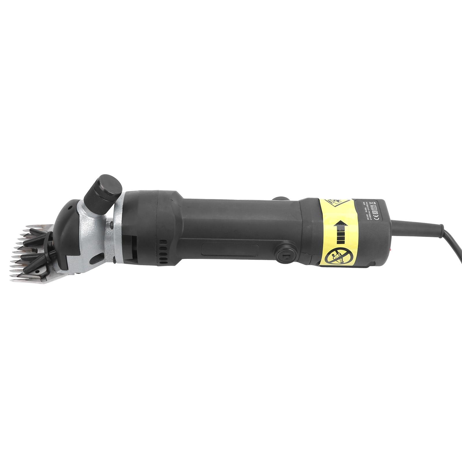 Tijeras Eléctricas HiLDA para Lana 6 Niveles de Ajuste de Velocidad Mango de Corte Eléctrico Herramienta Cortadora para Ovejas Enchufe EU 220 240VAC