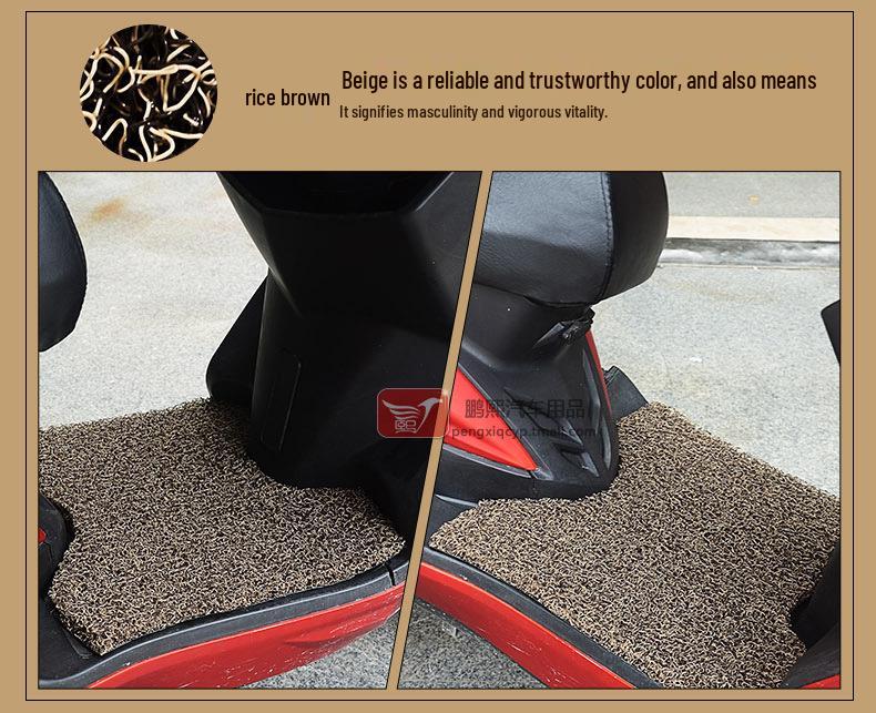 Waterproof Non-slip Foot Pedal Pad for SYM GR125 Electric Motorcycle