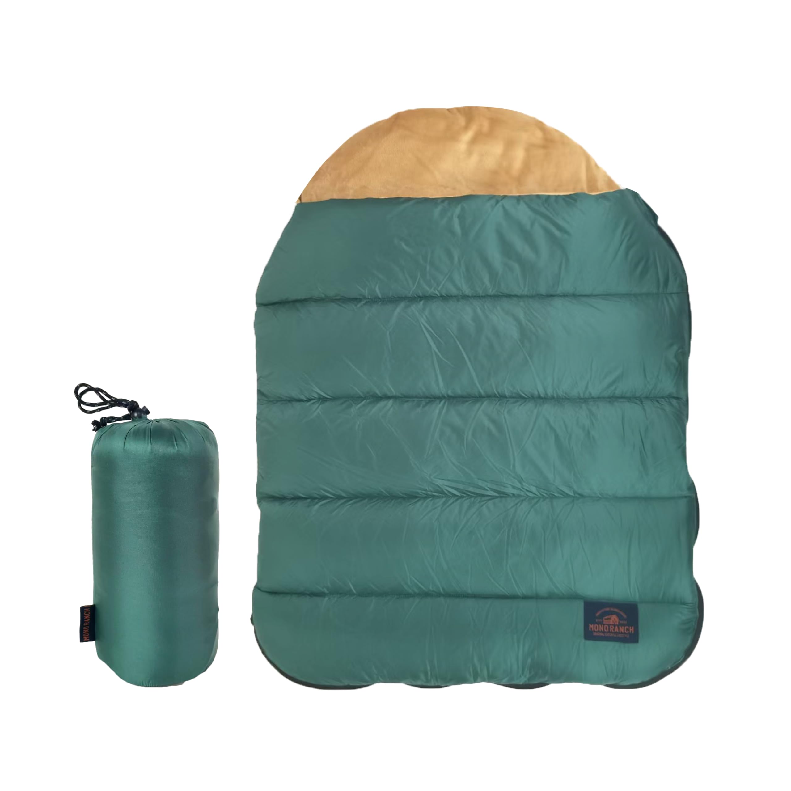 Dog Sleeping Bag Natural Warm Dog Sleeping Design Lightweight Pet Bed Cushion Warm Insulating Winter Cold Protection Blanket Dog Cat Sleeping Bag Cat зелёный