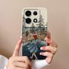 For Infinix Note 30 Pro Vip 30i Phone Case Cartoon Liquid Silicone Full Coverage Anti Drop Bumper For Infinix Note30 30Pro Funda