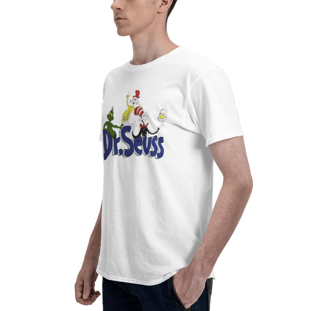 New Arrival Dr and Friends T Shirt For Unisex Reading Day America March 2 Pure Cotton Tee Shirt Short Sleeve Clothing