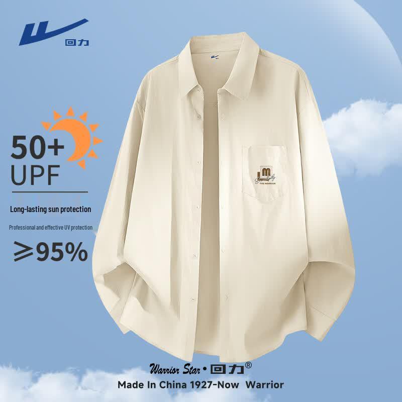 Warrior Men s UPF50+ Ice Silk Sun Protection Shirt 3XL
