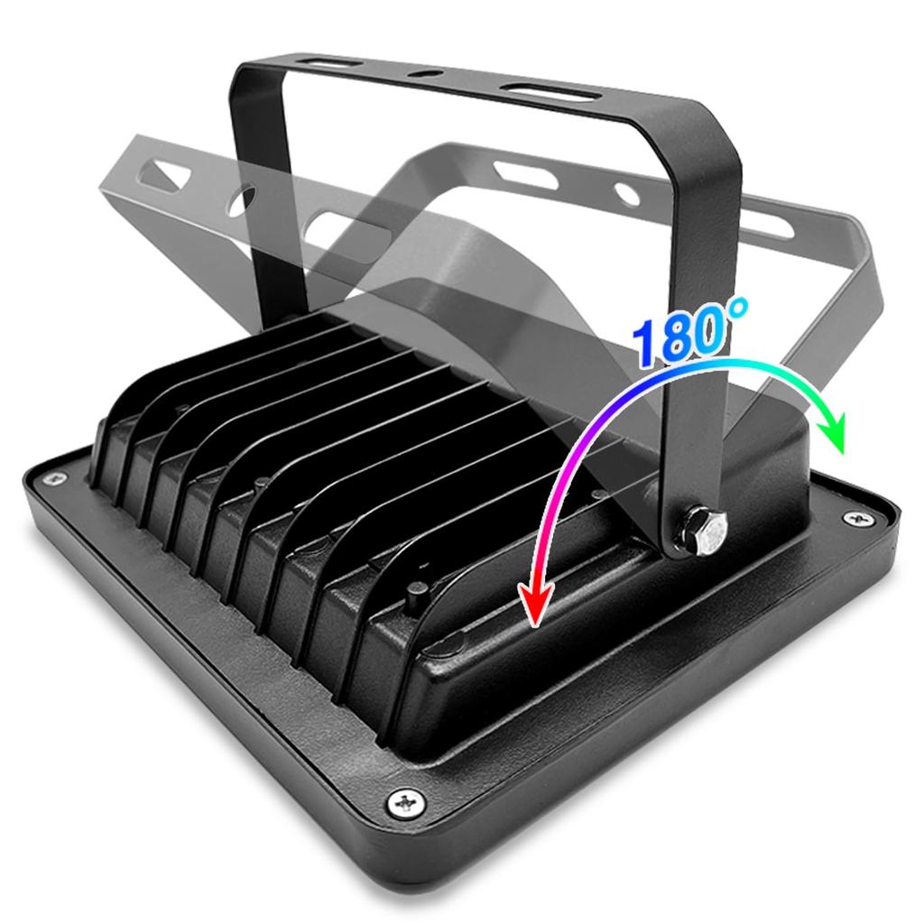 200W LED RGB Remote Control 20 Multiple Flashing Timing Perfect for Home and Indoor and Outdoor Lighting Floodlight, Color-Changing Strip, Colors,